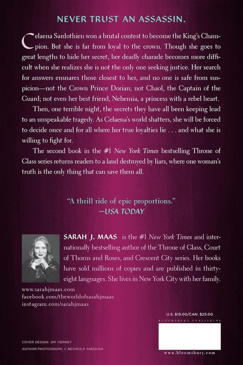 CROWN OF MIDNIGHT (THRONE OF GLASS, 2) - MAAS. SARAH J